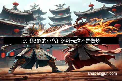 比《愤怒的小鸟》还好玩这不是做梦