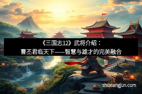 《三国志12》武将介绍：曹丕君临天下——智慧与雄才的完美融合