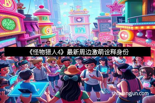 《怪物猎人4》最新周边激萌诠释身份